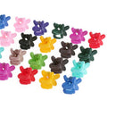 30X Mix Colored Girl Kid Baby Mini Flower Hair Claw Jaw Clip Hair Accessories 3C