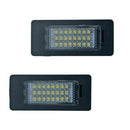 2 Pieces Of White Car Led License Plate Headlights 12V For Audi A4 B8 A5 Q5