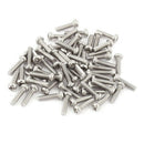 M2 x 8mm 304 Stainless Steel Phillips Pan Head Screws Bolt 60pcs