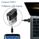 USB Female to Type C Male Adapter Converter Micro-B USB-C to fashion Connec D5P6