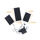 3 In 1 Camping DIY Pain Relief Electric USB Heating Pad Vest Jacket For Clothing
