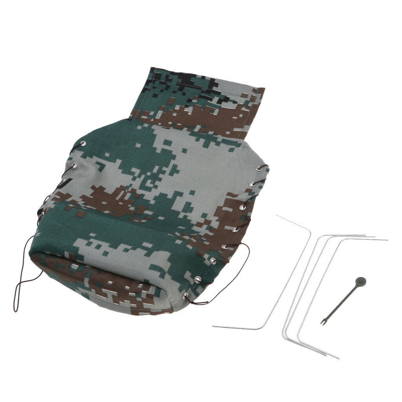 Canvas Truck Hood Cover Cloth For WPL B24 B16 1/16 Vehicle Rock Crawler Part