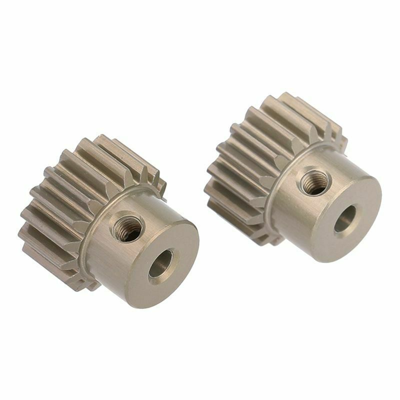 2Pcs 32DP 3.175mm 17T Pinion Motor Gear for 1/10 RC Car Brushed Brushless M R2Q4