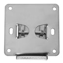 Stainless Steel Deep-jaw Fish Tail Clip Fish Cleaning Clamp w/Mounting Base