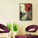 DIY Stree Scene Oil Painting Paint By Numbers Drawing On Canvas Home Decor GN