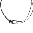 2Pcs/Set Fashion Black Rope Chain Charms Bracelet Bangle Jewelry Accessories ME