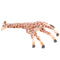 2x Small Realistic Animal Figures Forest Camel Giraffe for Collectibles