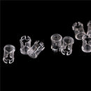 10PCS 5mm LED Light Emitting Diode Lampshade Protector Clear LJ