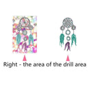 5D DIY Diamond Painting Shining Dreamcatcher Embroidery Cross Stitch Decor