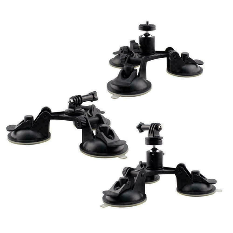 Three Leg Suction Cup Stabilization Bracket Action 360 Hold Camera X3T3 Bra G6X6