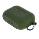 Silicone Bluetooth Headset Box Anti-Drop Protector Case w/Hook for Airpods Pro