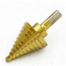 10 Step Drill Cone Drill Bits High Speed Steel 4241 10 Steps 1/4 to 1-3/8 ZXG