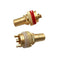 8pcs Red+White RCA Female Socket Chassis High Quality RCA CMC Female Connec O7N9
