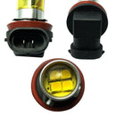 2x Aluminum Alloy Housing H11 H8 H9 20LED Daytime Fog Driving Light Yellow