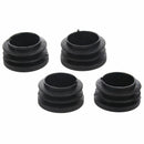 21.5mm x 35mm Black Plastic Blanking End Caps Round Tube Insert Bung 4 Pcs F6D7