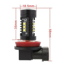 Auto 12 LED Fog Headlight Bulb  Hi/Lo Beam Lamp H8/H11 6000k