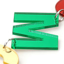 Funky Acrylic Hip Hop Long Dangle Drop Colorful OMG Shape Earrings Jewelry OZ