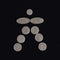 9x White Shell Key Buttons Inlays for Alto Tenor Soprano Saxophone Accessory