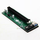 USB 3.0 PCI-E Express 1x to16x Extender Riser Card Adapter SATA Power Cable New