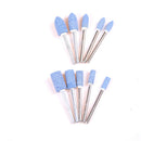 10x 4-10mm Abrasive Mounted Stone Grinding Burr Wheel For Grinder Rotary Too FT