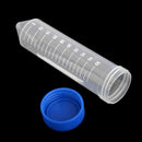 50 Pieces 50Ml Plastic Centrifuge Tube Pipe Vial Lab Test Container M7I3