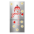 Santa Claus Wall Stickers Merry Christmas Decals Xmas Mural Art (X004) A