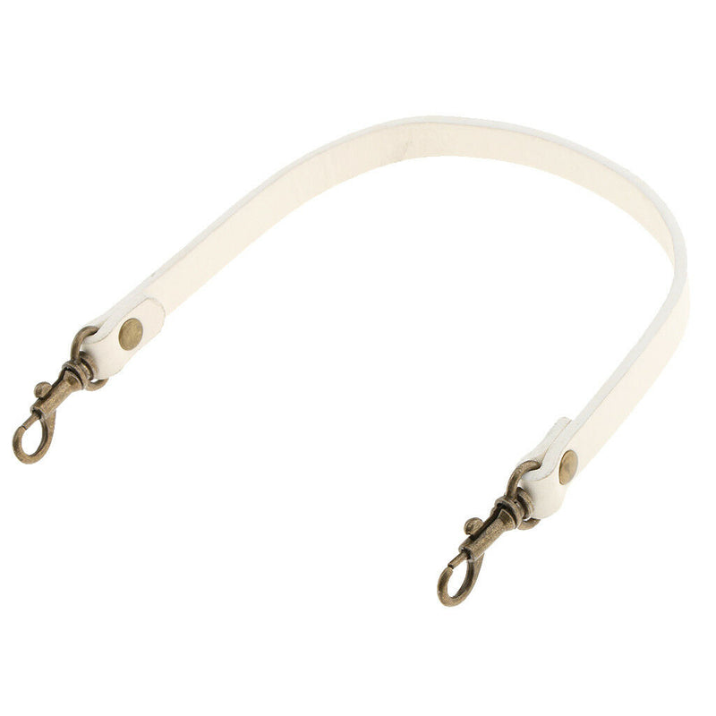 Short PU Leather Bag Handle Handbag Purse Bag Strap Replacement 36cm Beige