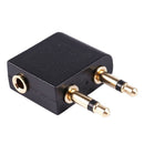 Audio jack conversion adapter (black) J7F2