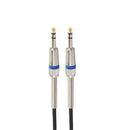 2 Pack 1/4 inch TRS to 1/4 inch TRS Balanced Interconnect Cable Cord, 6Feet