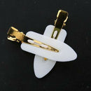 No Bend Hair Clips No Mark Barrette & Salon Comb Hairstyle Styling Tool