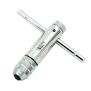 Ratchet Tap Steel Wrench Adjustable T Handle Machine Screw Taps with 5Pcs M B6F0