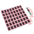 Motor Bicycle Bike Tyre Tire Inner Tube Puncture Rubber Patches Repair Kit SetME