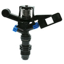 12Pcs 1/2 inch Heavy Duty Plastic Impact Head Sprinkler 25-360 Degree - DN15