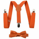 Children Kids Boys Girls Clip-on Suspenders Elastic Adjustable Braces With