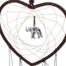F3 Sliver Elephant Wind Bell Wind Chimes Home Decor Gift Hanging Ornaments