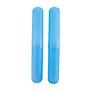 Travel blue Toothbrush Holder Case Tube Case 2 Pcs S6L9