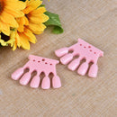 50PCS Pink Crown False Nail Art Polish Gel Tip Sample Practice Display Hold%!