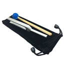 Durable Aluminum Alloy 528Hz Tuning Fork W/ Mallet Set For Meditation Prayer