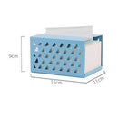 Countertop Paper Towel Dispenser Tissue Holder For Kitchen Bathroom Blue S