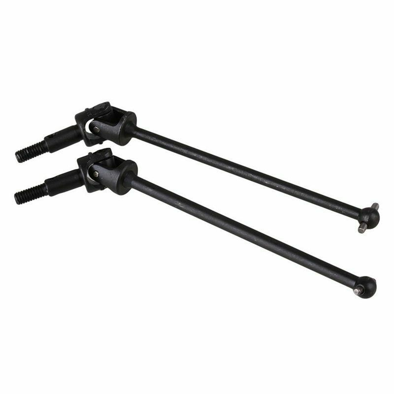2PCS Black Iron 106015 Upgrade Universal Drive Shaft for HSP 94105 94106 941B5N1