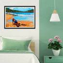 1000pcs DIY Beach Boy Puzzle Educational Learning Jigsaw Assembling Toys