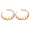 2set Deep Teeth Headband Wave Hair Hoop Girls Beach Travel Hair Decor 11cm