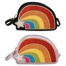 Rainbow Literary Colorful Personality Small Square Bag Wild Shoulder Messen