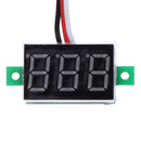 Portable Digital Voltmeter DC0-100V Red Light 0.36''LED Panel Voltage Meter Set