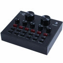 V8 Sound Card Audio Interface External Usb Live Broadcast Microphone Sound