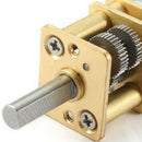DC 6V 15RPM Micro-Speed Reduction Motor Mini Gear Box Motor with 2 Terminal