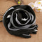 Han Edition Tassel Man With Thick Color Matching Striped Scarf