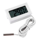 Digital LCD Thermometer Refrigerator Aquarium Temperature Meter with Probe