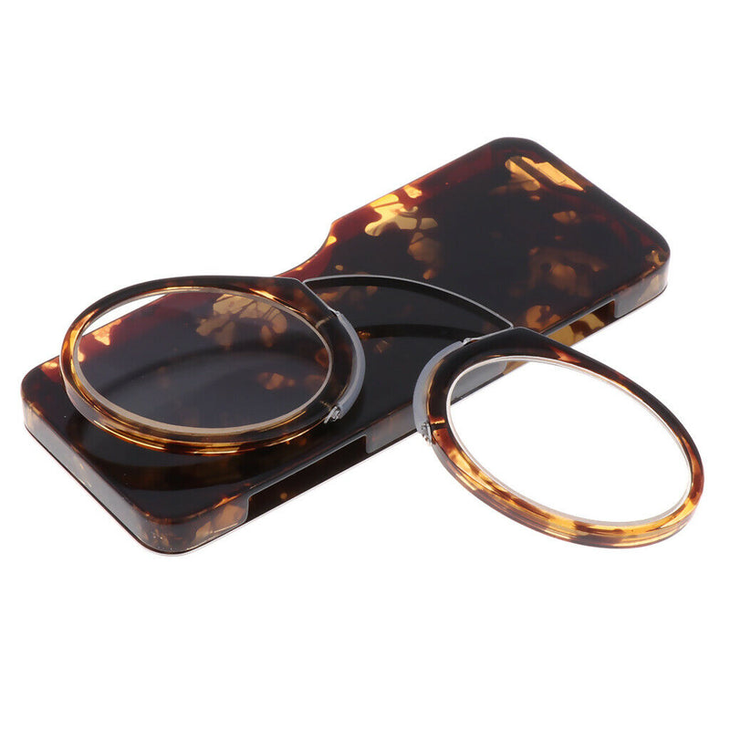 Nose Clip Eyeglasses Nose Resting Armless Pinching Reading Glasses 1.5