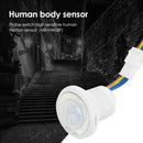 Closet PIR Sensor Detector Smart Switch 85-265V LED Infrared Motion Sensor